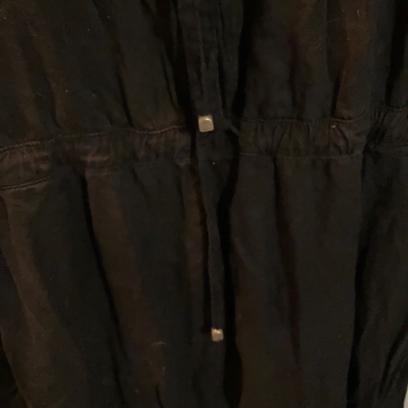 Strapless Button-Front Jumpsuit - Picture 3 of 5